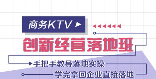 KTV創(chuàng)新經(jīng)營落地精品班 以數(shù)字文創(chuàng)內(nèi)容應(yīng)用服務(wù)為核心，用卓越體驗(yàn)贏得客戶